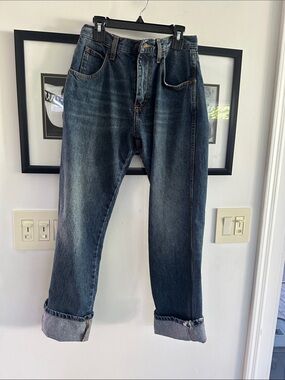 6397 dark wash denim vintage jeans size tag 26